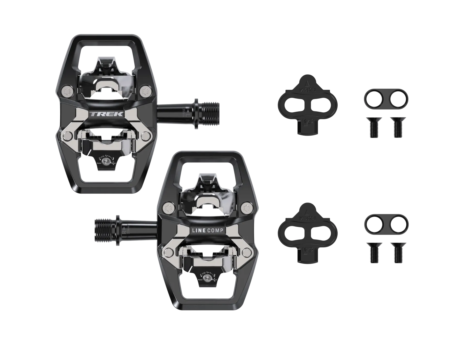Pedales Ciclismo de encastre Line Comp Juego
