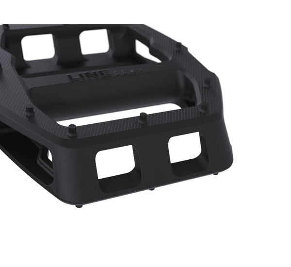 Pedales Ciclismo Line Comp Flat 15 mm Negro