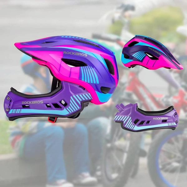 Casco Infantil 2 en 1 Full Face