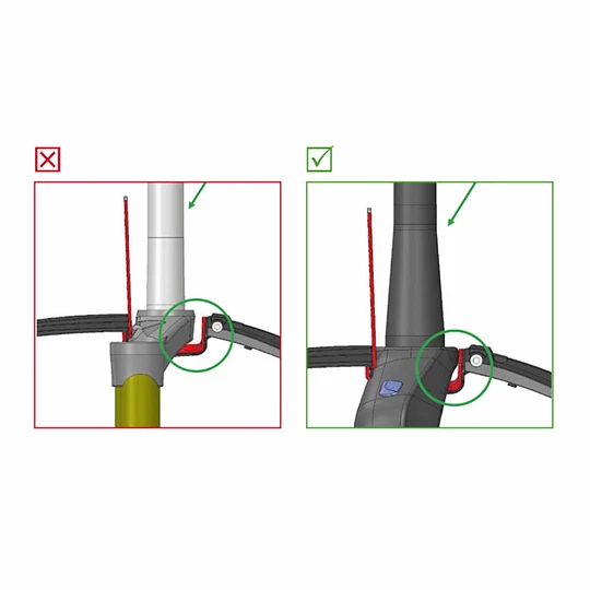 Tapabarro Delantero SKS ShockBoard Vario MTB