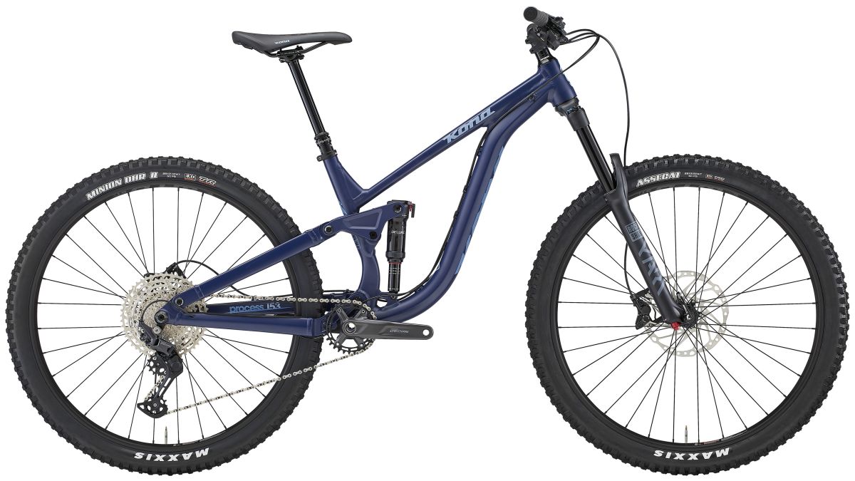 Bicicleta Doble Suspensión Process 153 Aro 29 Azul