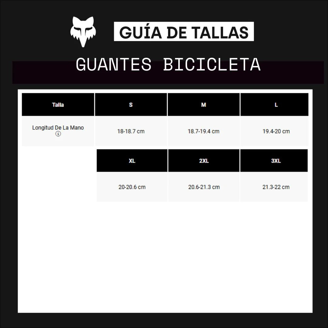 Guante Bicicleta Fox Ranger Frecuency