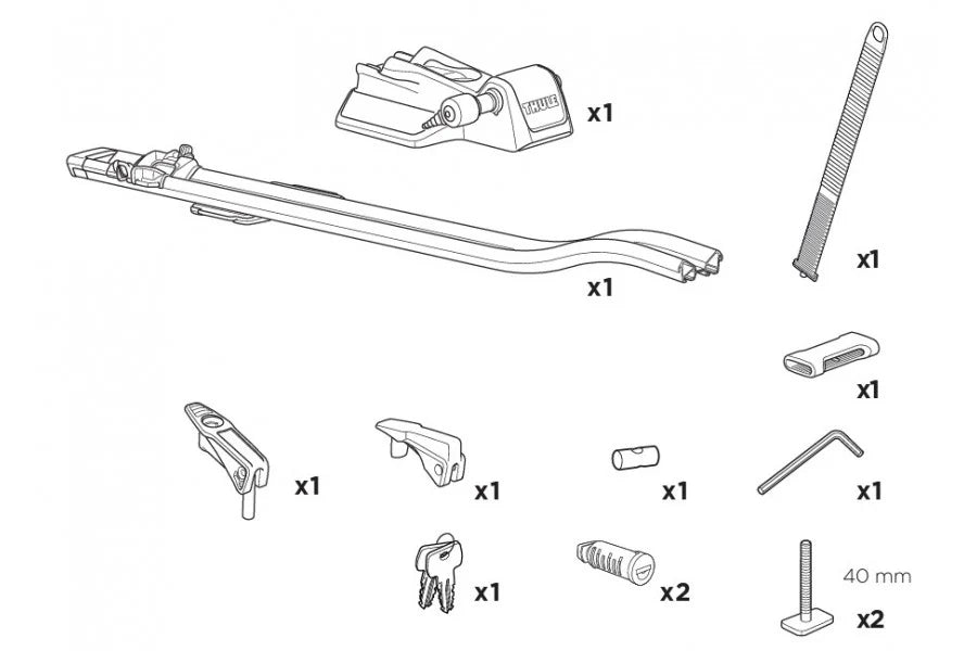 Porta Bicicleta FastRide | 1 Bicicleta