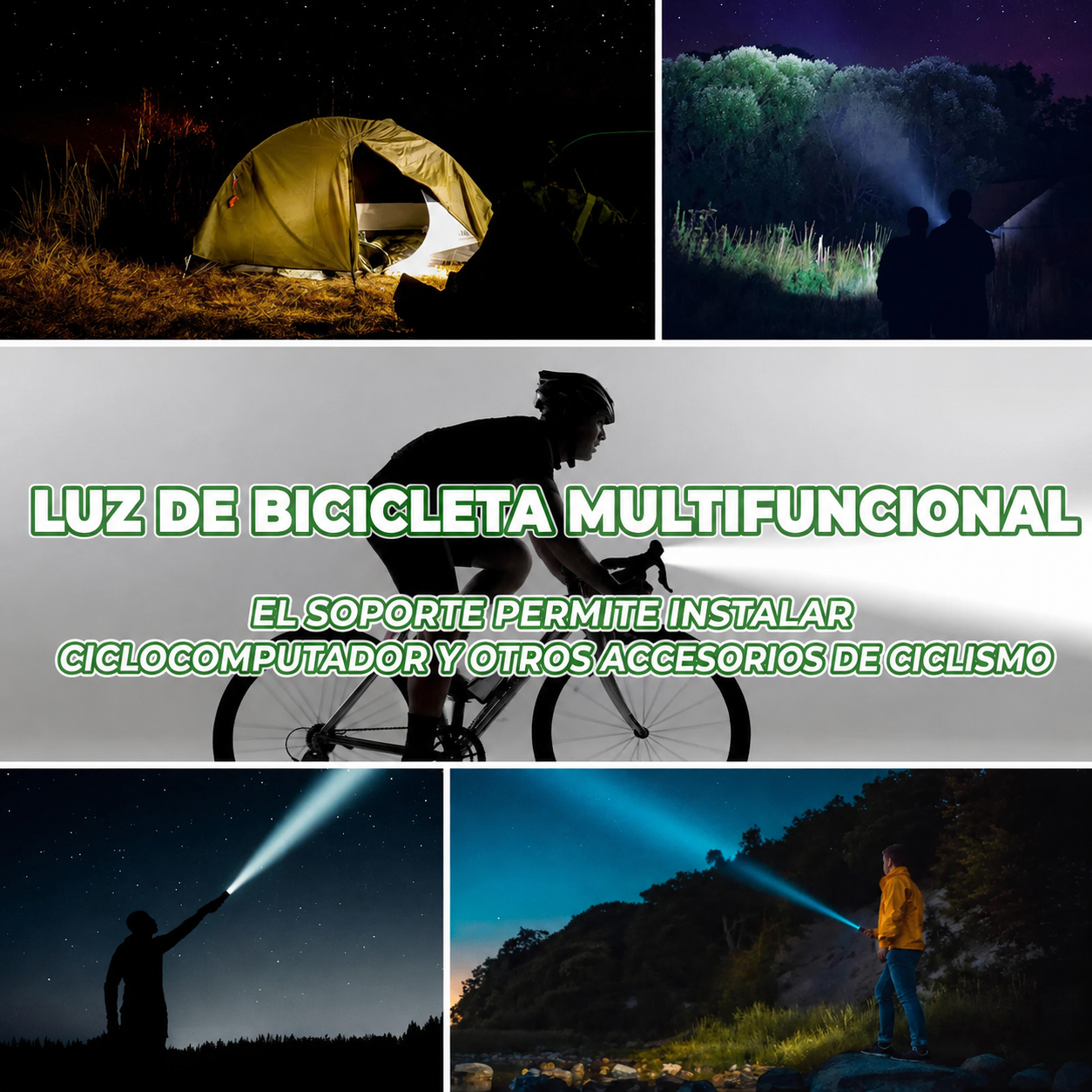 Luz Delantera 3000Lm