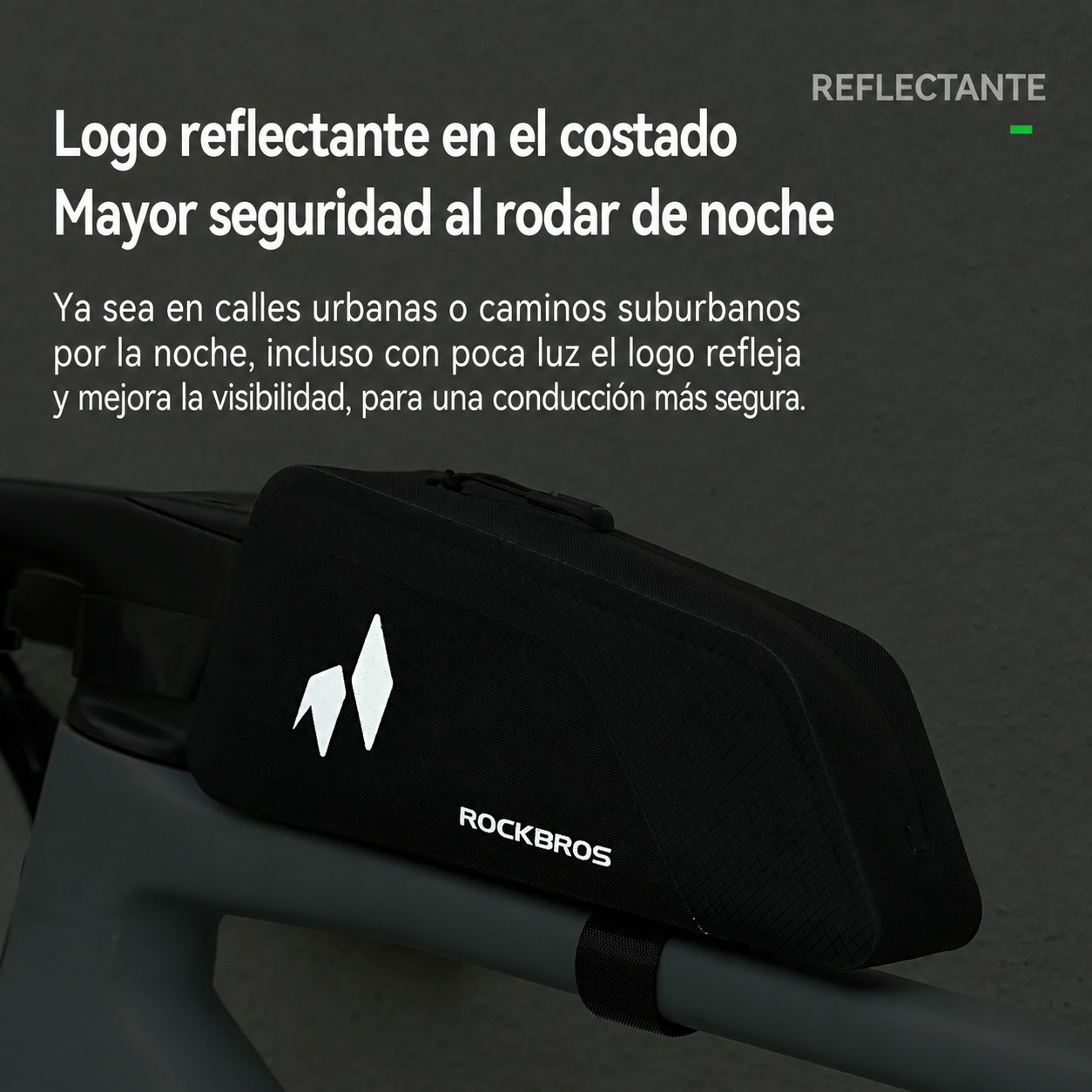 Bolso de Marco de Bicicleta 1 Lt