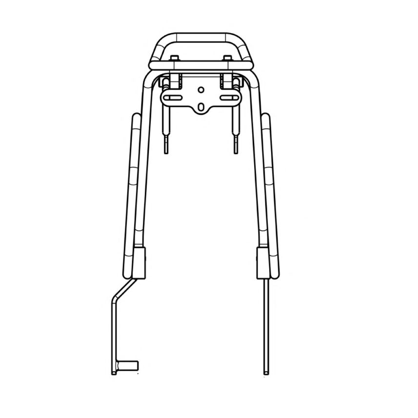 Parrilla Tra. Raider R70 Disc Alum