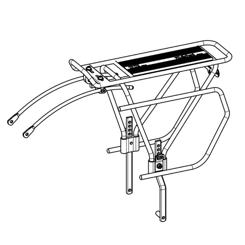 Parrilla Tra. Raider R70 Disc Alum