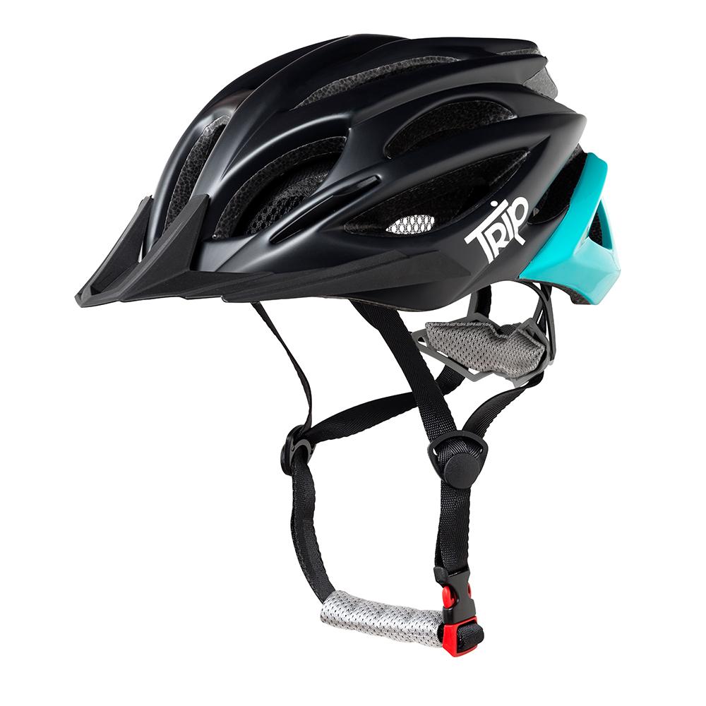Casco Mountain Bike Delirium Negro/Turquesa