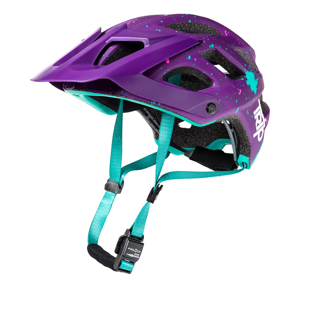 Casco Enduro Euphoria Morado/Azul