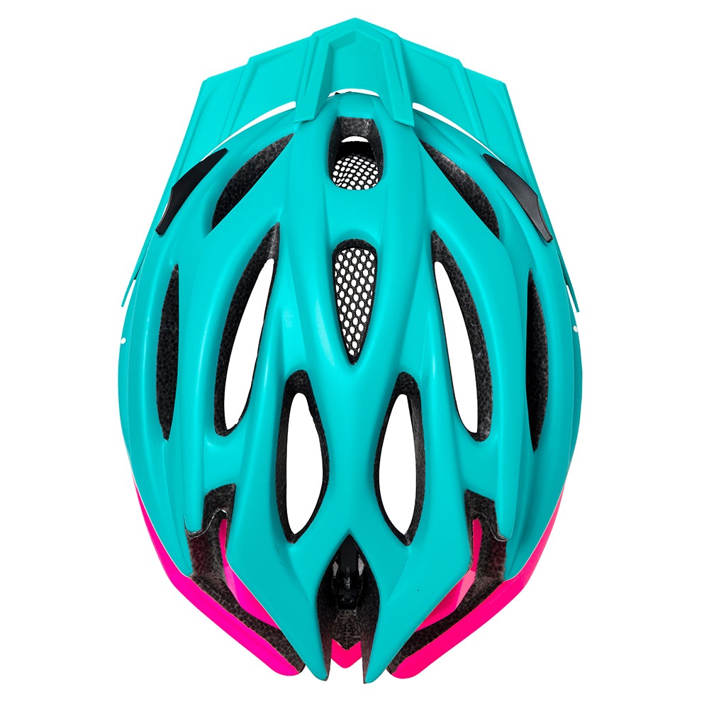 Casco Mountain Bike Azul/Rosado