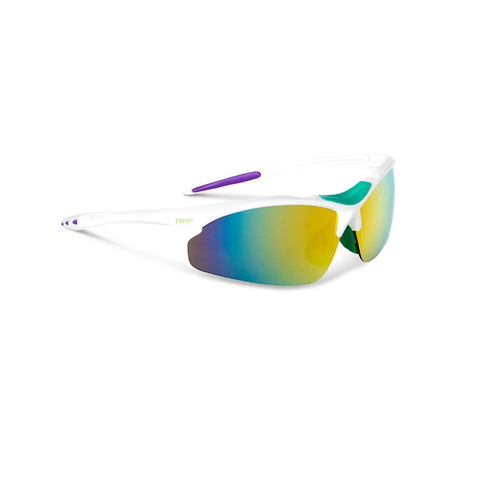 Lentes Modelo Pro Blanco/Morado