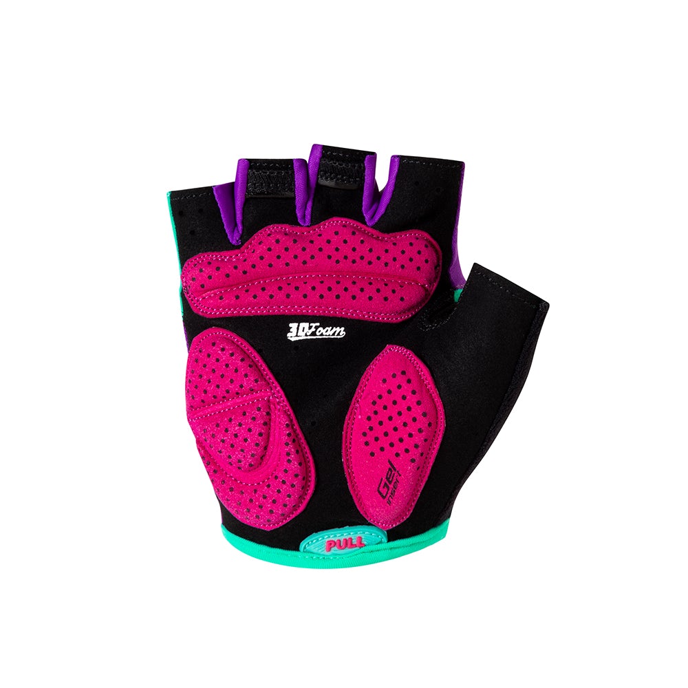 Guantes Cortos Morado/Azul