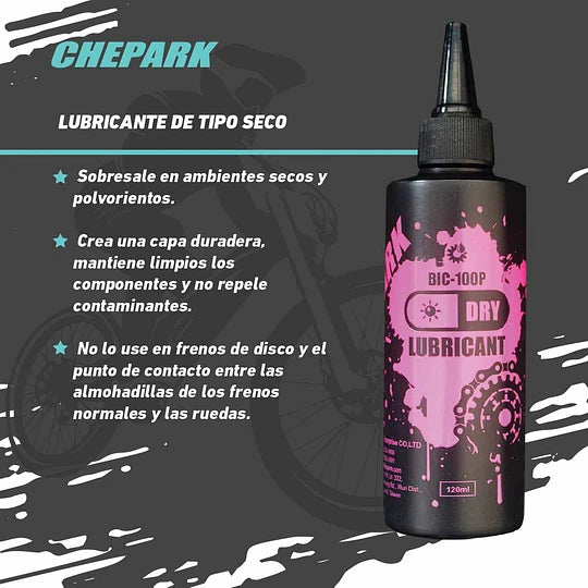 Lubricante Dry Type lube 120 ml