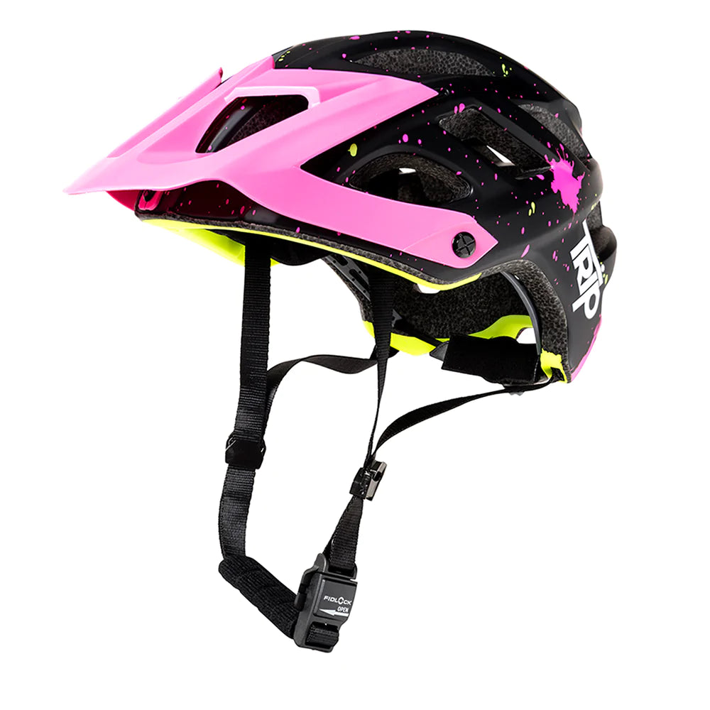 Casco Enduro Euphoria Negro/Rosado