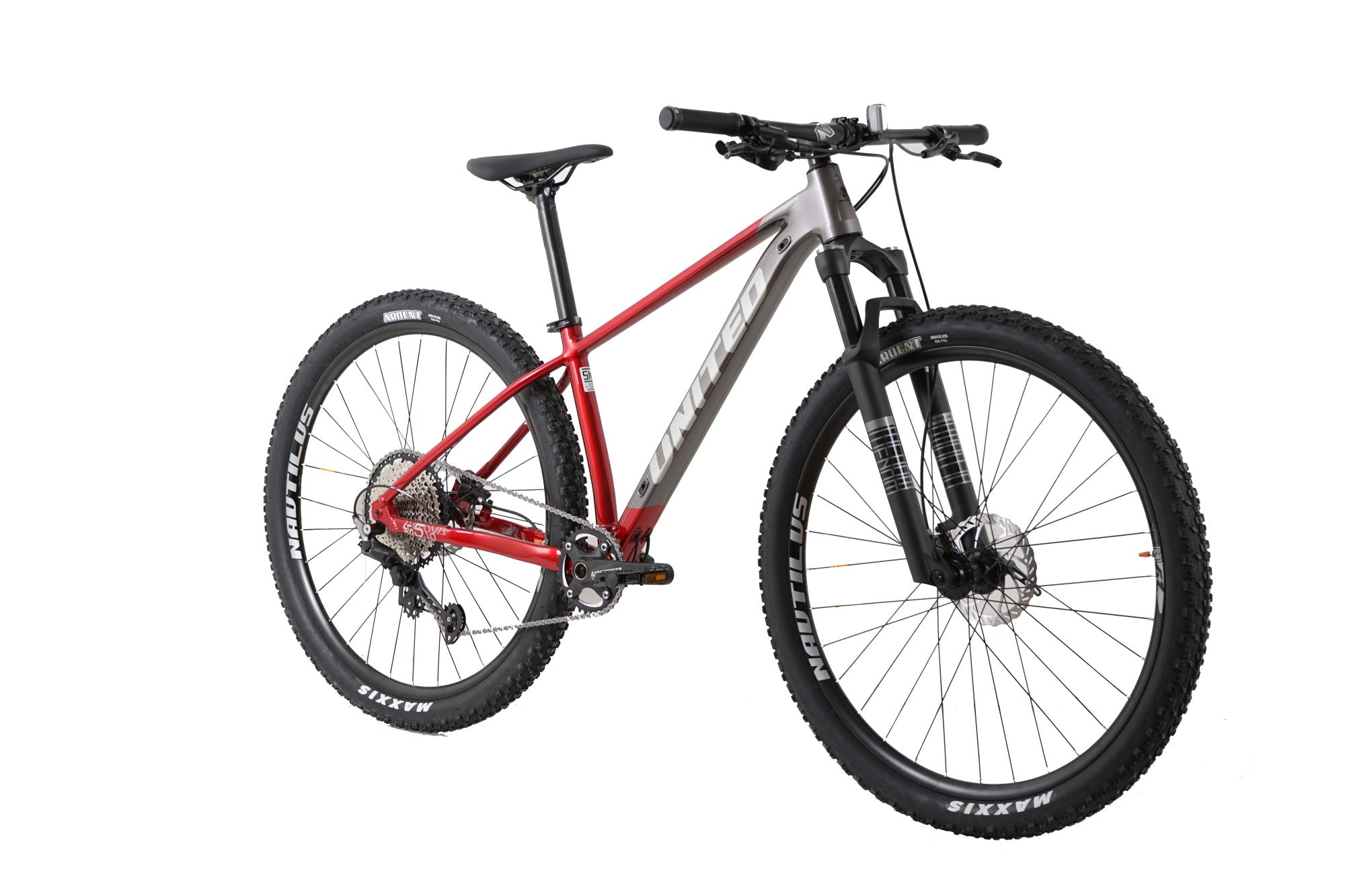 Bicicleta Mountain Bike Clovis 5.1 Aro 29 Rígida Gris-Rojo