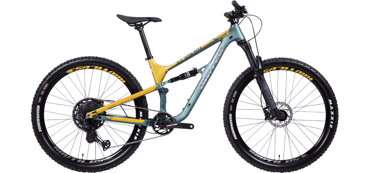 Bicicleta Mountain Bike Epsilon T2.1 Aro 29 Doble Suspensión Amarillo