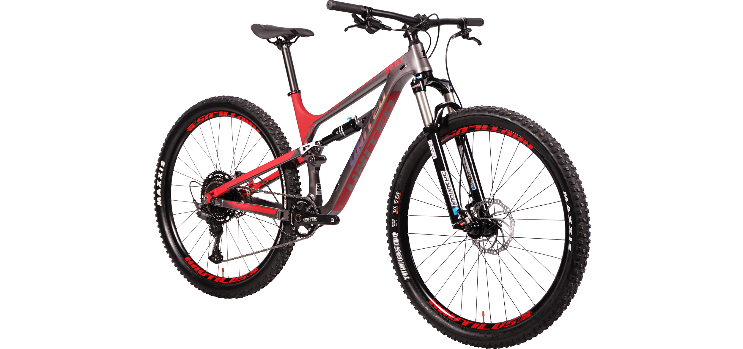 Bicicleta Mountain Bike Epsilon T1.1 Aro 29 Doble Suspensión Rojo