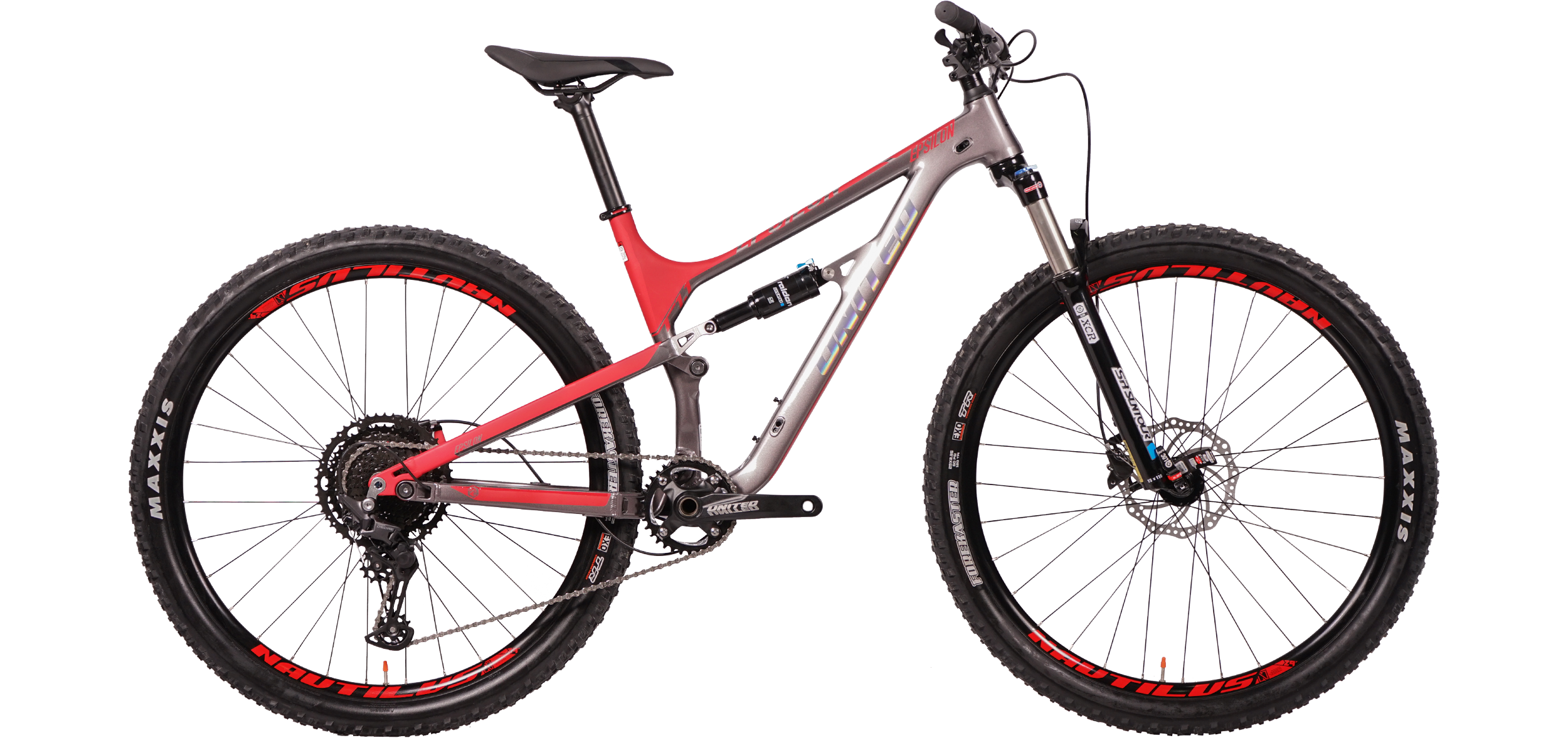 Bicicleta Mountain Bike Epsilon T1.1 Aro 29 Doble Suspensión Rojo