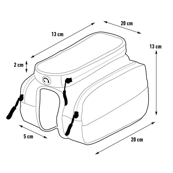 Mini Alforja Porta Celular