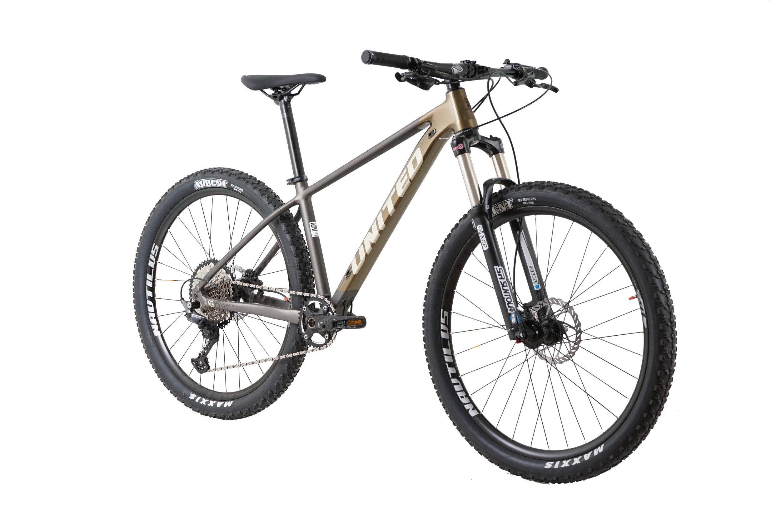 Bicicleta Mountain Bike Clovis 6.1 Aro 27.5 Café