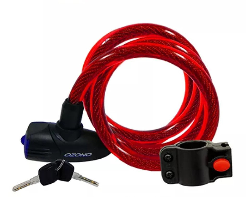 Candado Seguridad bk-115 Rojo