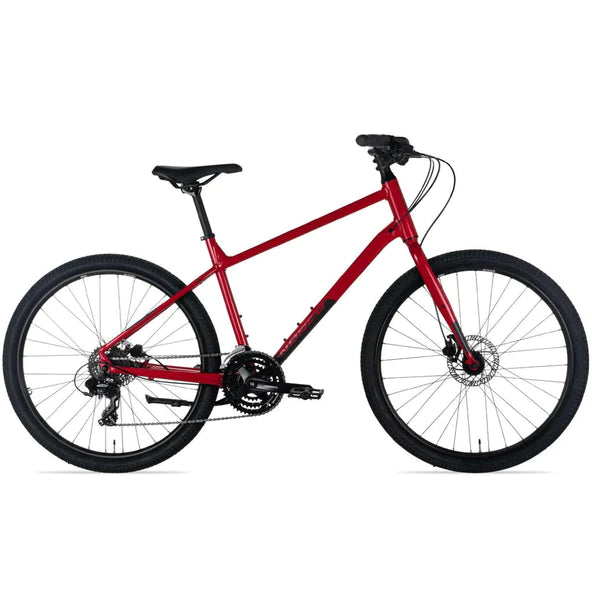 Bicicleta Urbana City Indie 3 Aro 27.5 Rojo/Negro