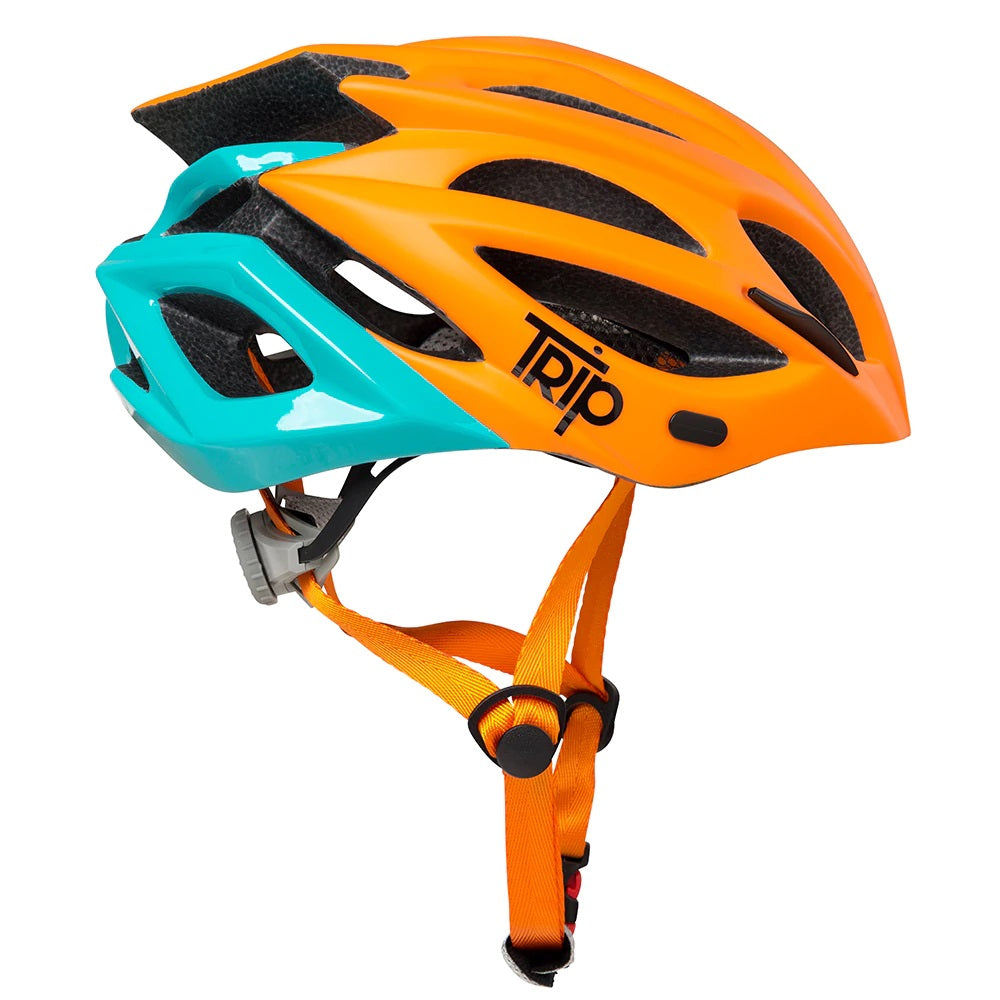 Casco Mountain Bike Delirium Naranjo/Azul