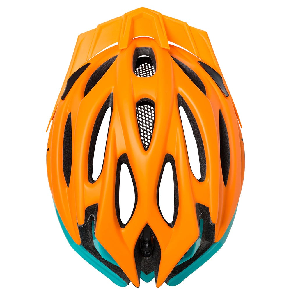 Casco Mountain Bike Delirium Naranjo/Azul