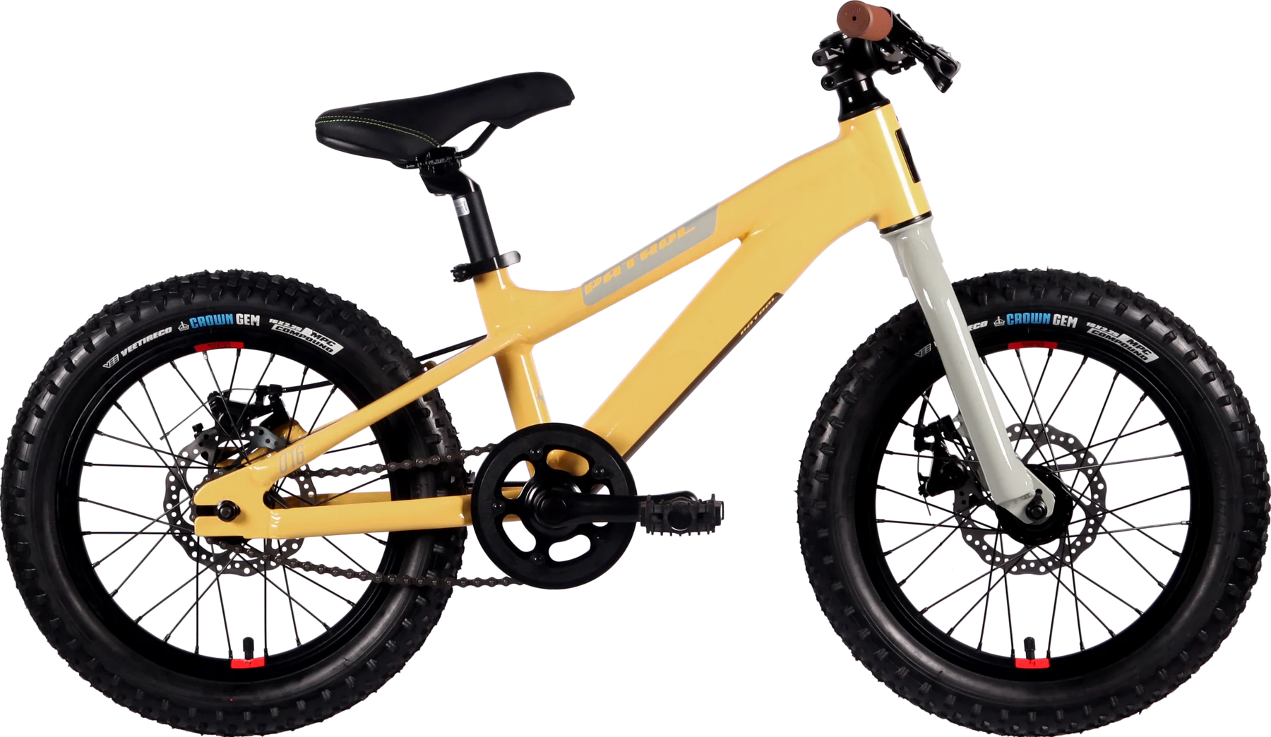 Bicicleta Patrol Infantil Aro 16 Naranjo