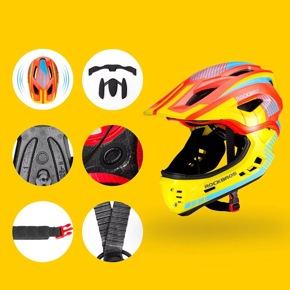 Casco Infantil 2 en 1 Full Face