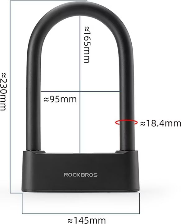 Candado U-Lock Smart Huella
