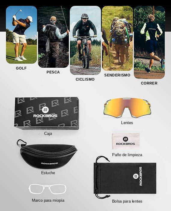 Lentes Deportivos Polarizados