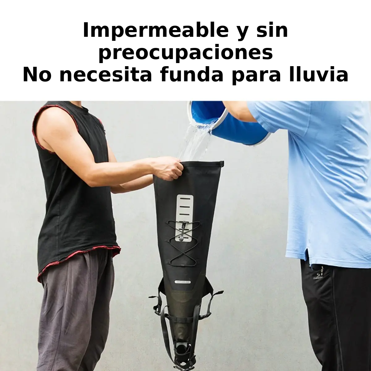 Bolso de Sillín Alforja Bike Packing 14Lts