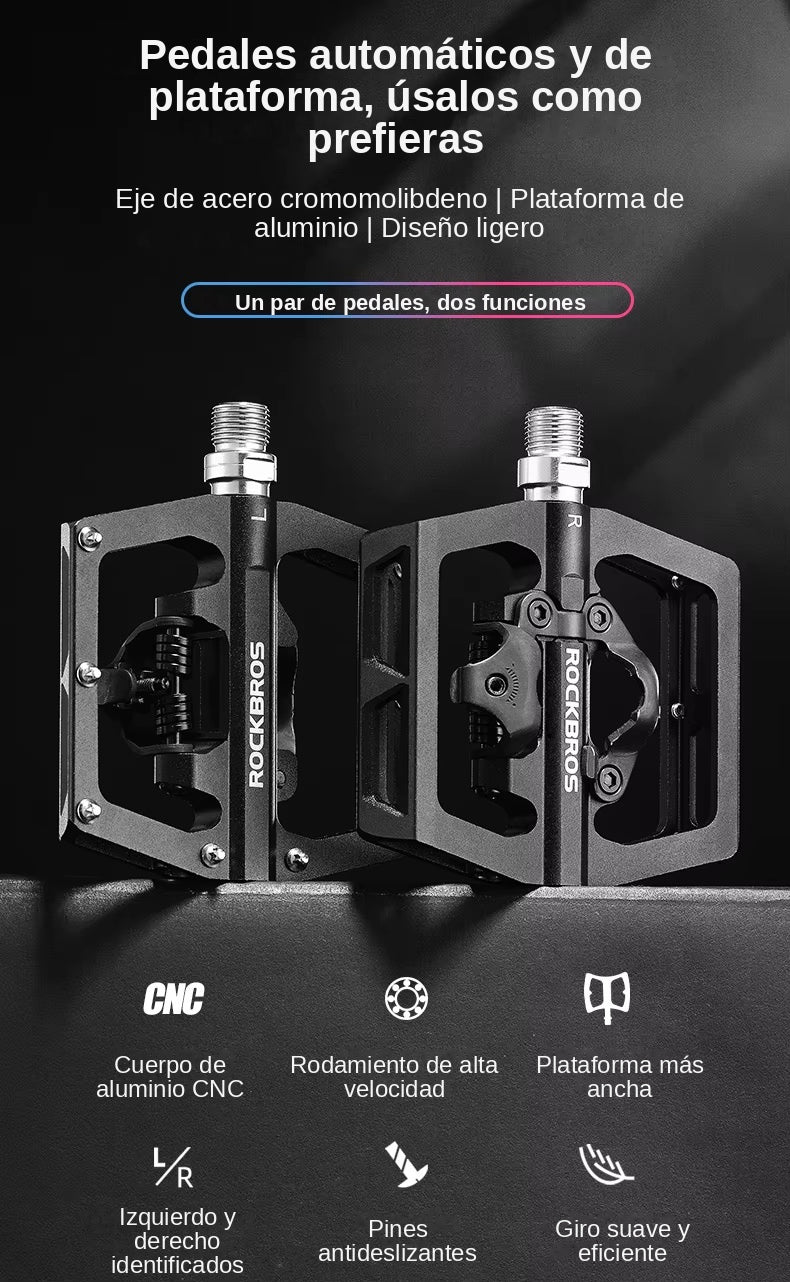 Pedal Metálico Mixto