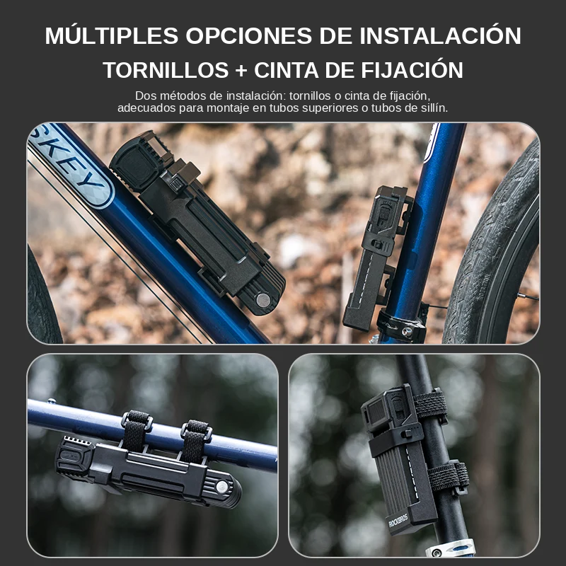 Candado Expansible 6 segmentos Acero