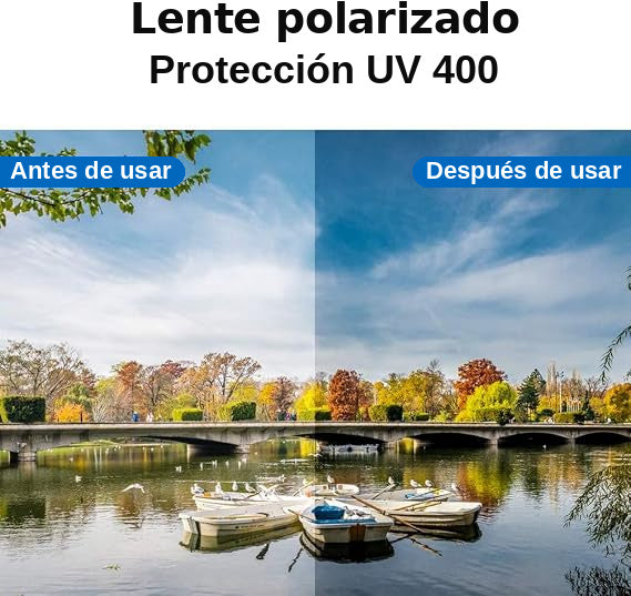 Lentes de Ciclismo Polarizados con Anti-Reflejo