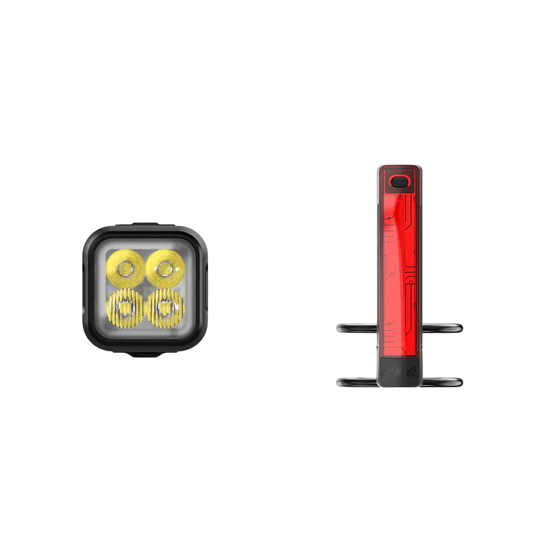 Set de Luces Knog Blinder Pro 700 lm + Plus Trasera 20 lm