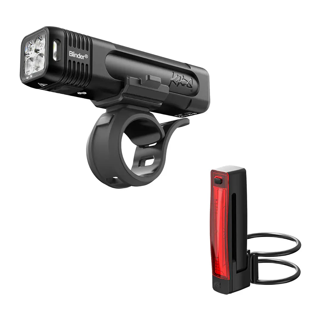 Set de Luces Knog Blinder Pro 700 lm + Plus Trasera 20 lm