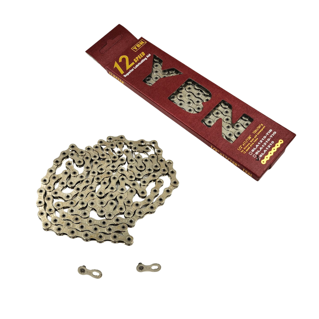 CADENA YBN 12V  SLA1210 SILVER 126L