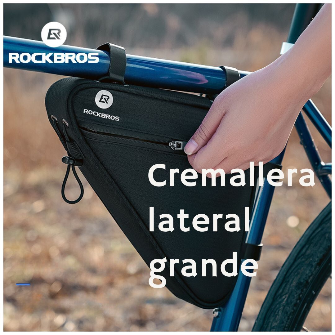 Bolso Triángulo marco bicicleta 1.5Lts