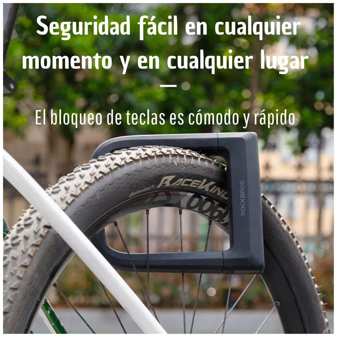 Candado U-Lock c/Llave