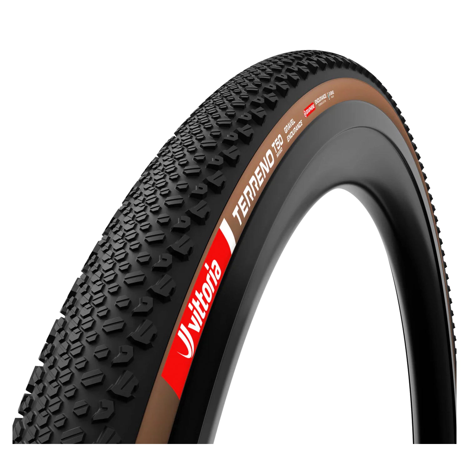 Neumatico Gravel TERRENO T50 MIXED 700x40c  BROWN-BLK-BLK G2.0 TLR GRAPHEN