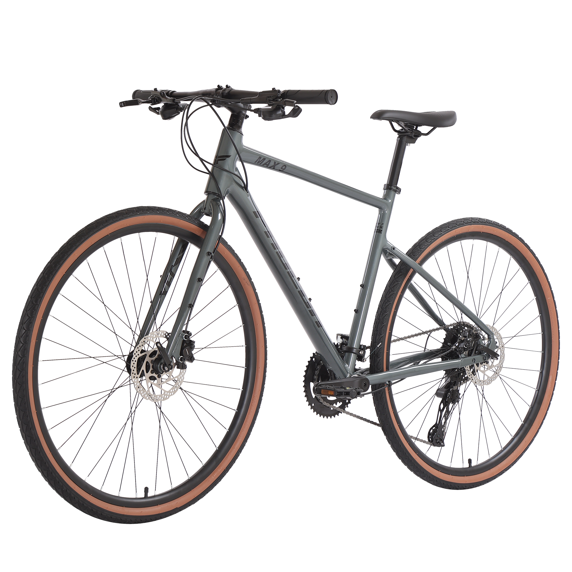 Bicicleta Urbana Híbrida Max 9 Aro 700c