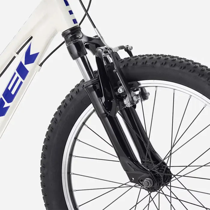 Bicicleta infantil PRECALIBER 20 7 velocidades suspension Blanca