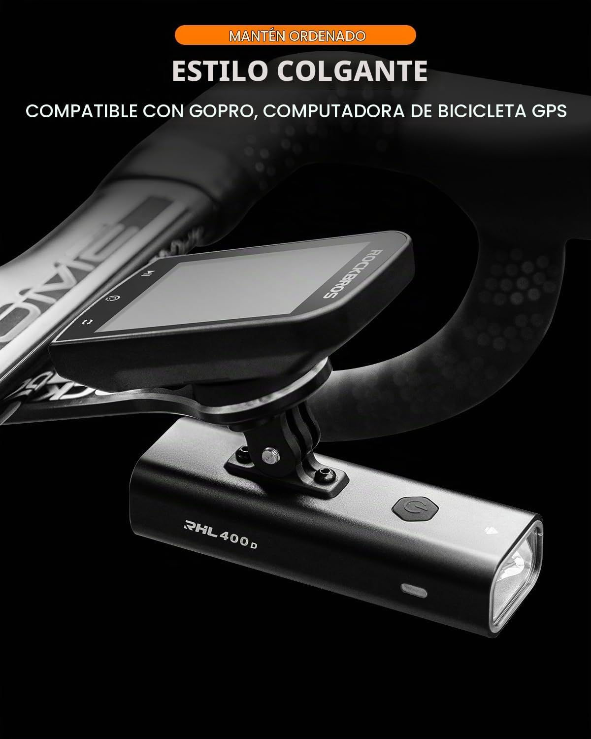 Luz Delantera 400Lm