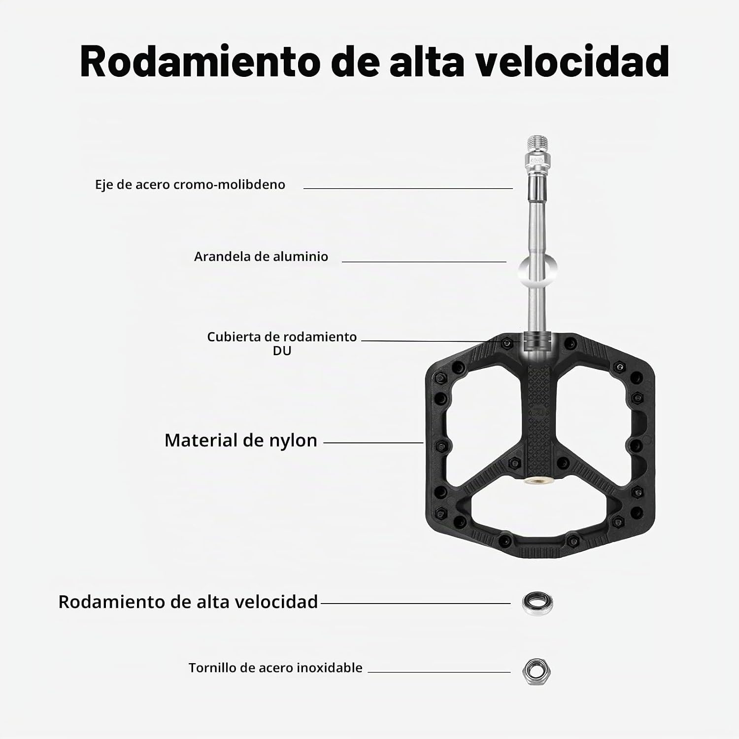 Pedal Mountain Bike Plataforma