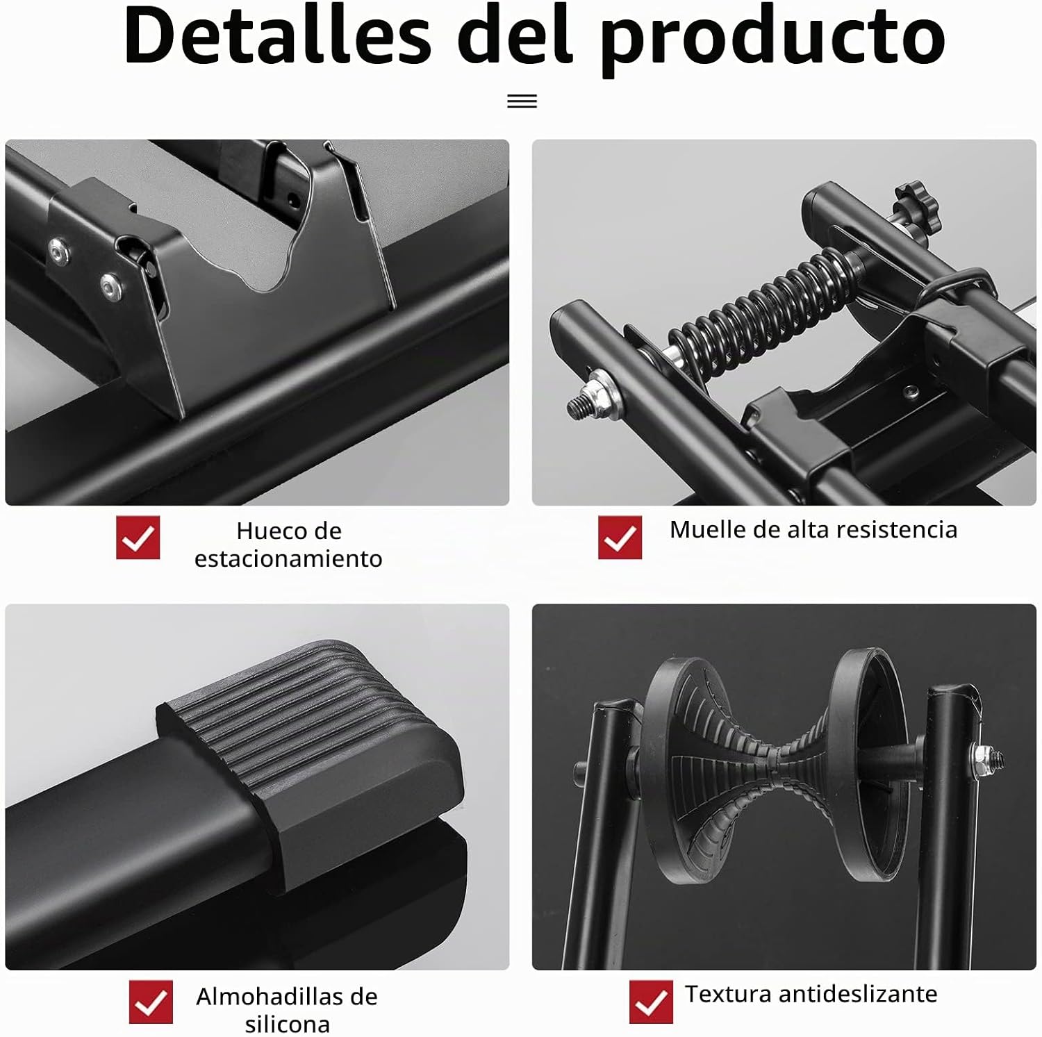 Soporte Estacionamiento para Bicicletas 20 a 29´´ Plegable