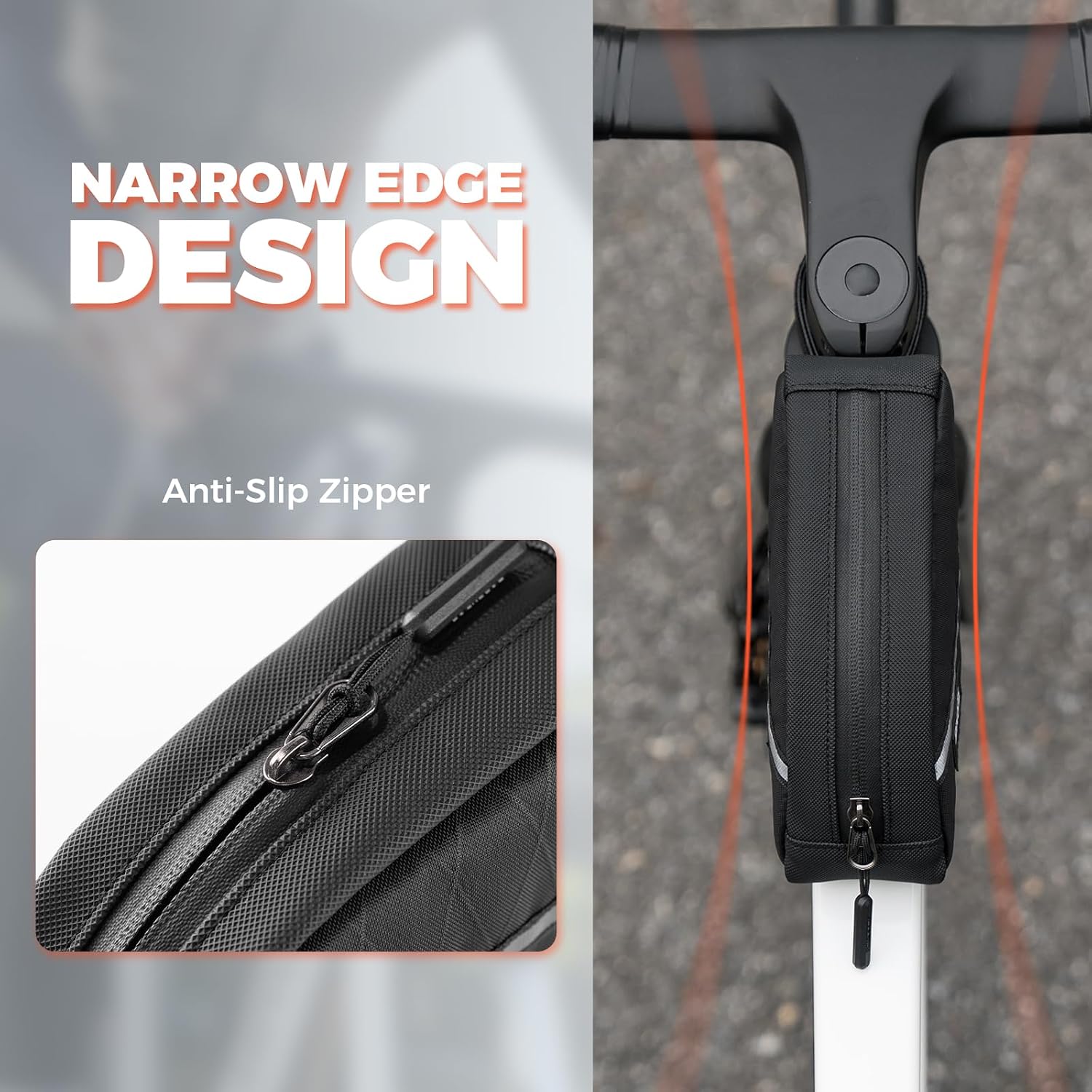 Bolso de Marco de Bicicleta 0.8Lts
