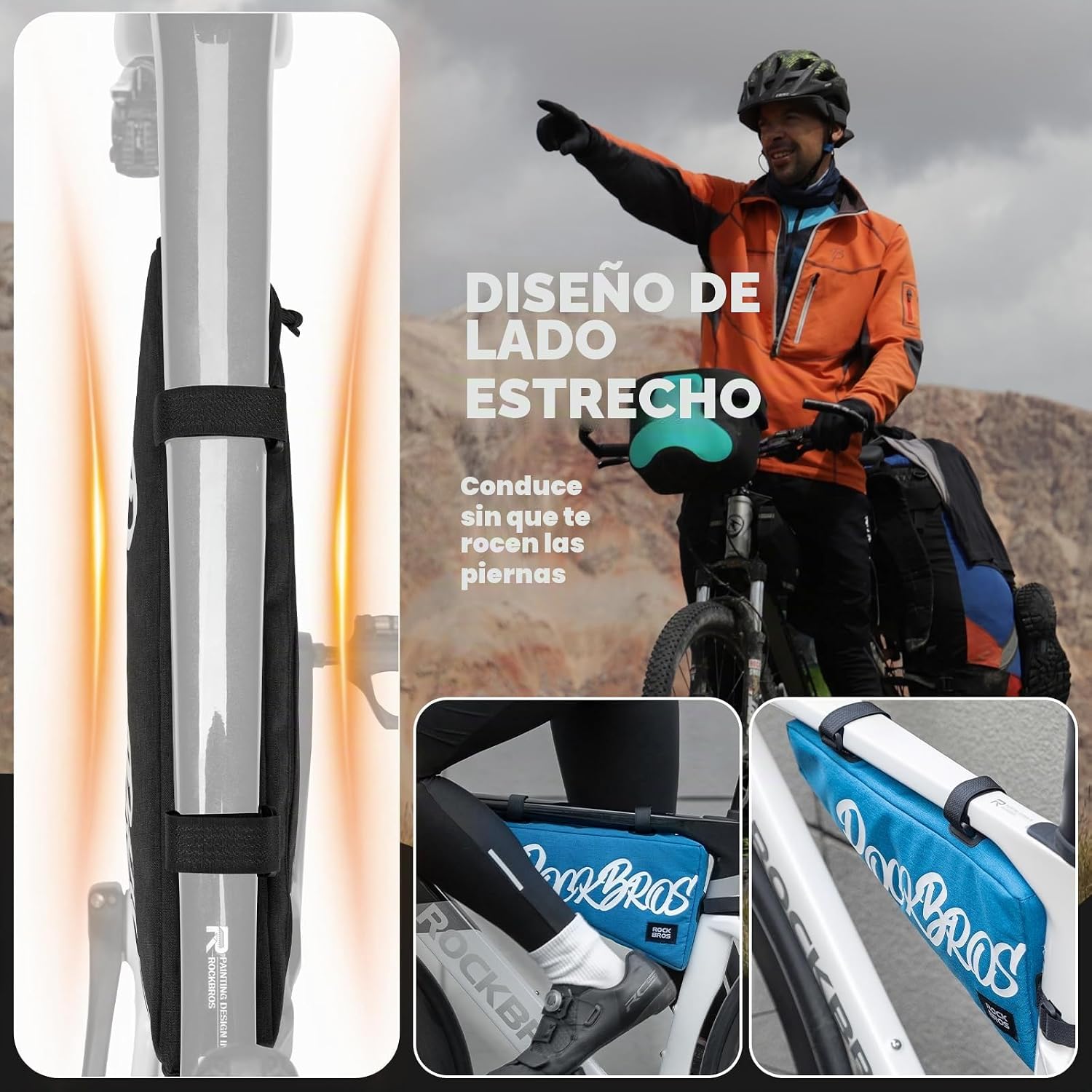 Bolso Bicicleta Marco/cuadro 1.9Lts