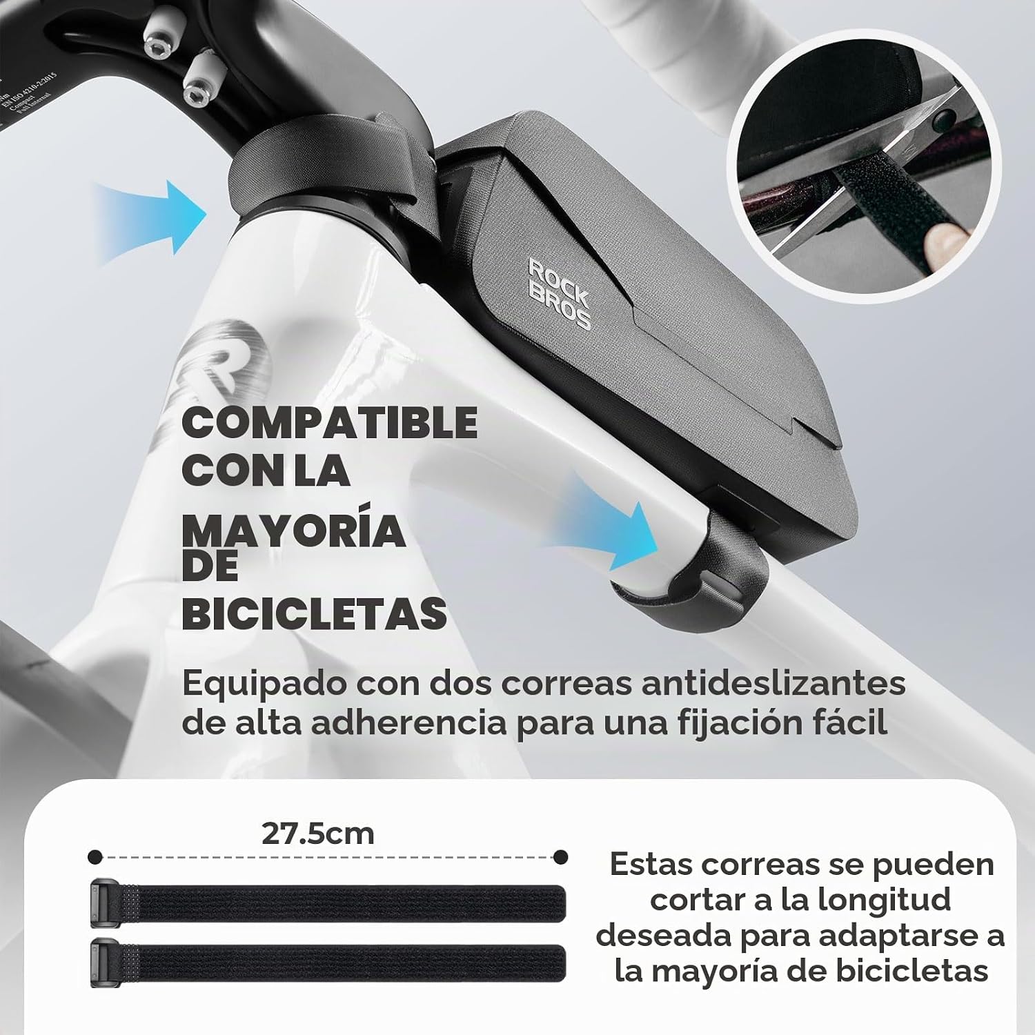 Bolso de Marco de Bicicleta Impermeable